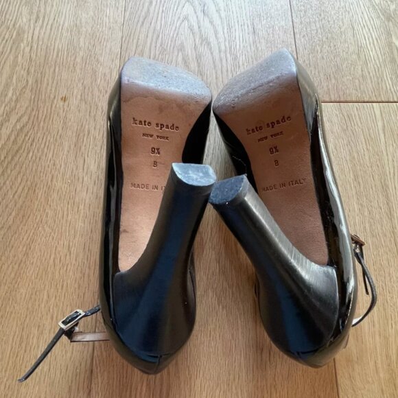 Tall patent heels-- pure vintage, pure Kate Spade! 9.5 - Picture 10 of 10